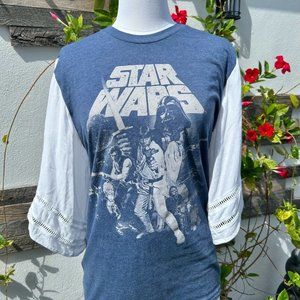 STAR WARS VINTAGE  RE-MASTERED T-SHIRT - MEDIUM